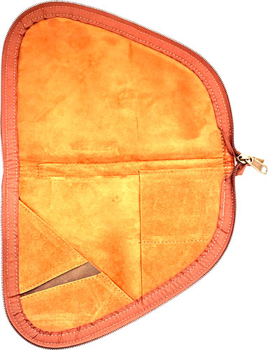 PALMETTO PISTOL CASE MEDIUM - OX BLOOD-BROWN BUFFALO