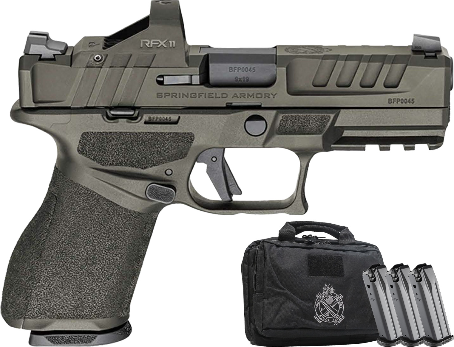 Springfield Armory Echelon 9mm Olive Drab Green Pistol