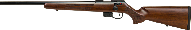 Anschutz 1761L D HB .22 LR 20" Blued/Walnut Classic LH Bolt Action Rifle