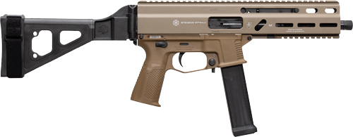 Grand Power Stribog SP10A3 10mm 8" 20rd FDE with Brace