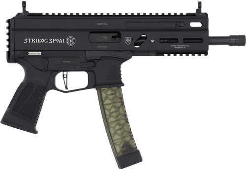 Grand Power Stribog SP9A1 9mm Semi-Auto Handgun - 8" Barrel, 30-Round Magazine