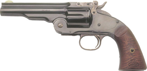 Cimarron No.3 Schofield .38 Special Revolver 5" Blued Walnut