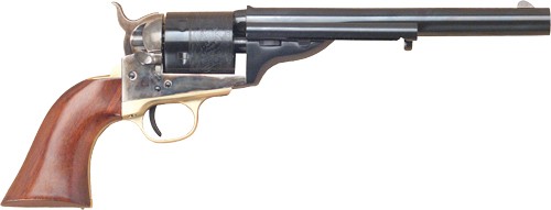 Cimarron 1872 Open Top Navy .44SPL Revolver 7.5" Blued Walnut