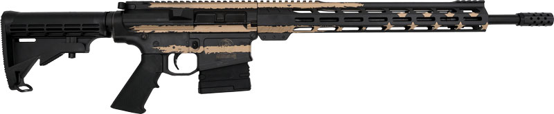 Great Lakes GLFA AR10 Rifle .308 Win 18" Desert Flag