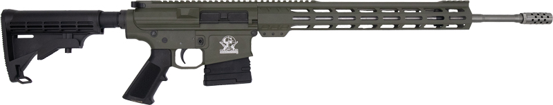 Great Lakes AR10 Rifle 6.5 Creedmoor 20" OD Green