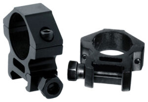UTG RINGS 30MM LOW PROFILE - MATTE BLACK PICATINNY/WEAVER