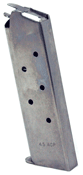 COLT MAGAZINE GOVERNMENT & - COMMANDER 45ACP 7RD STAINLESS