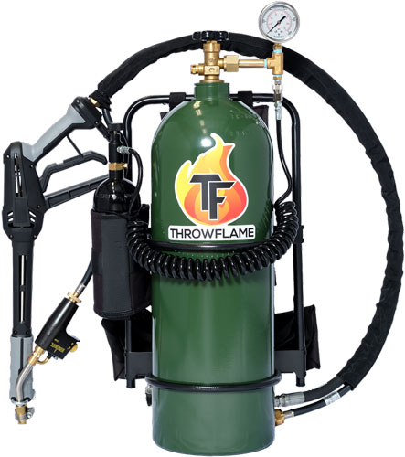 Throwflame X15 Flamethrower - Forest Green