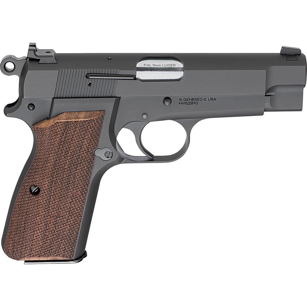 Springfield Armory SA-35 9mm Blued Handgun with Walnut Grips