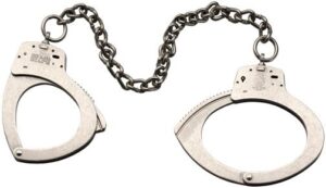 Smith & Wesson M1900 Leg Irons - Nickel