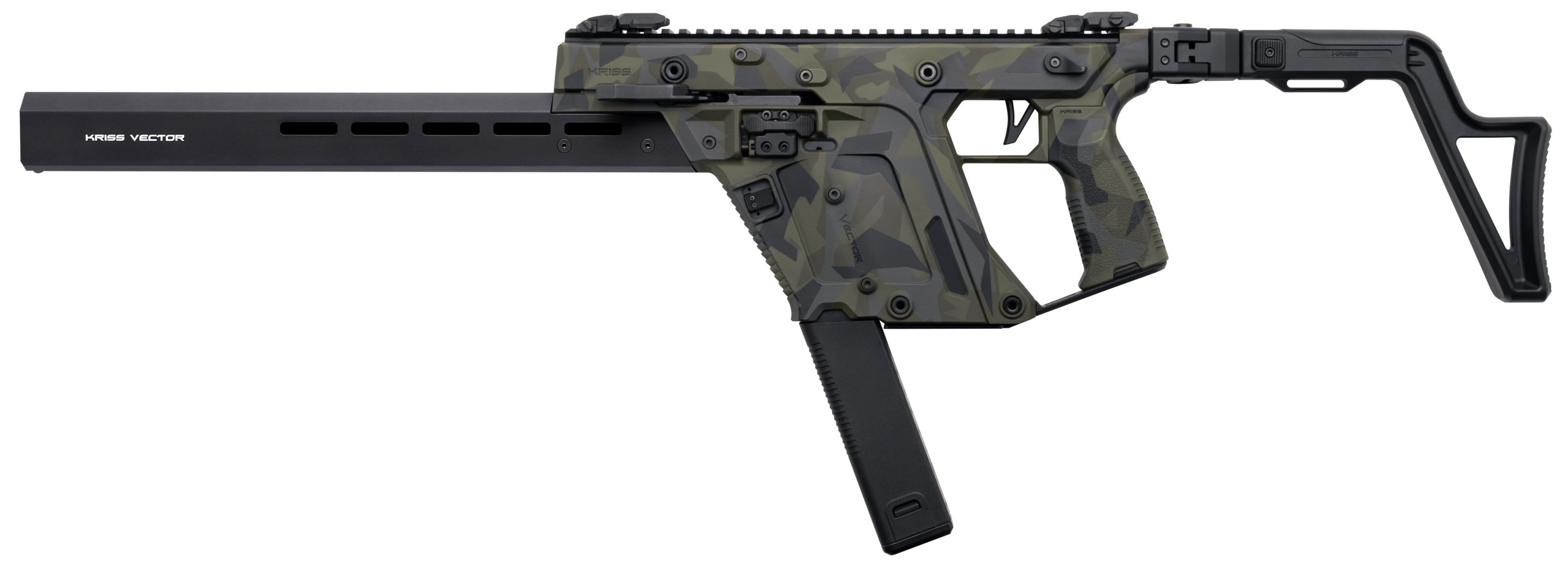 KRISS Vector CRB G3 .45 ACP Rifle Woodland Delta Camo