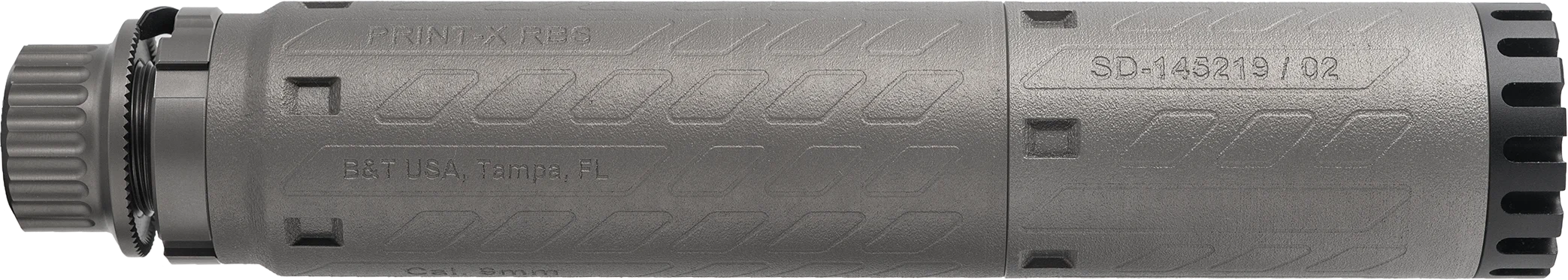 B&T PRINT-X SQD 9mm Titanium Modular Suppressor