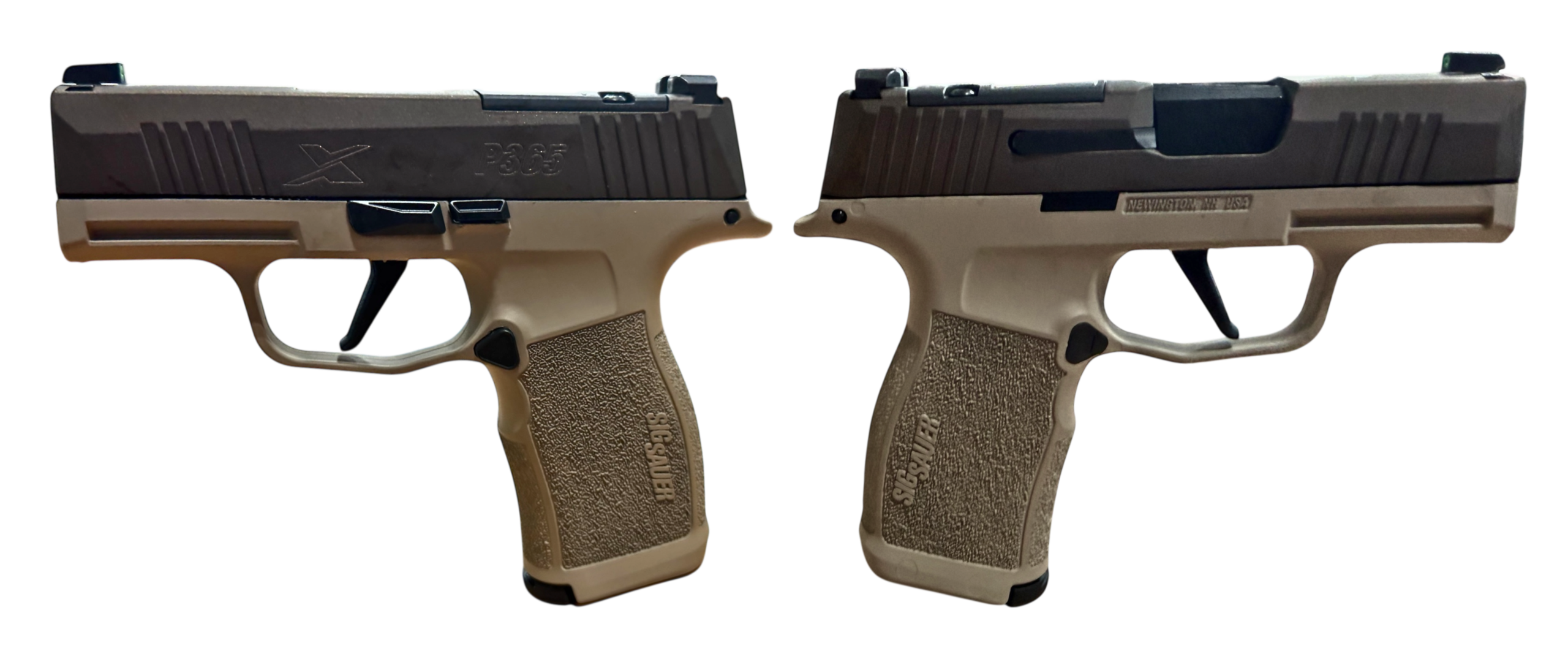 SIG SAUER P365X Two Tone Tan 9mm Pistol - 3.1" Barrel