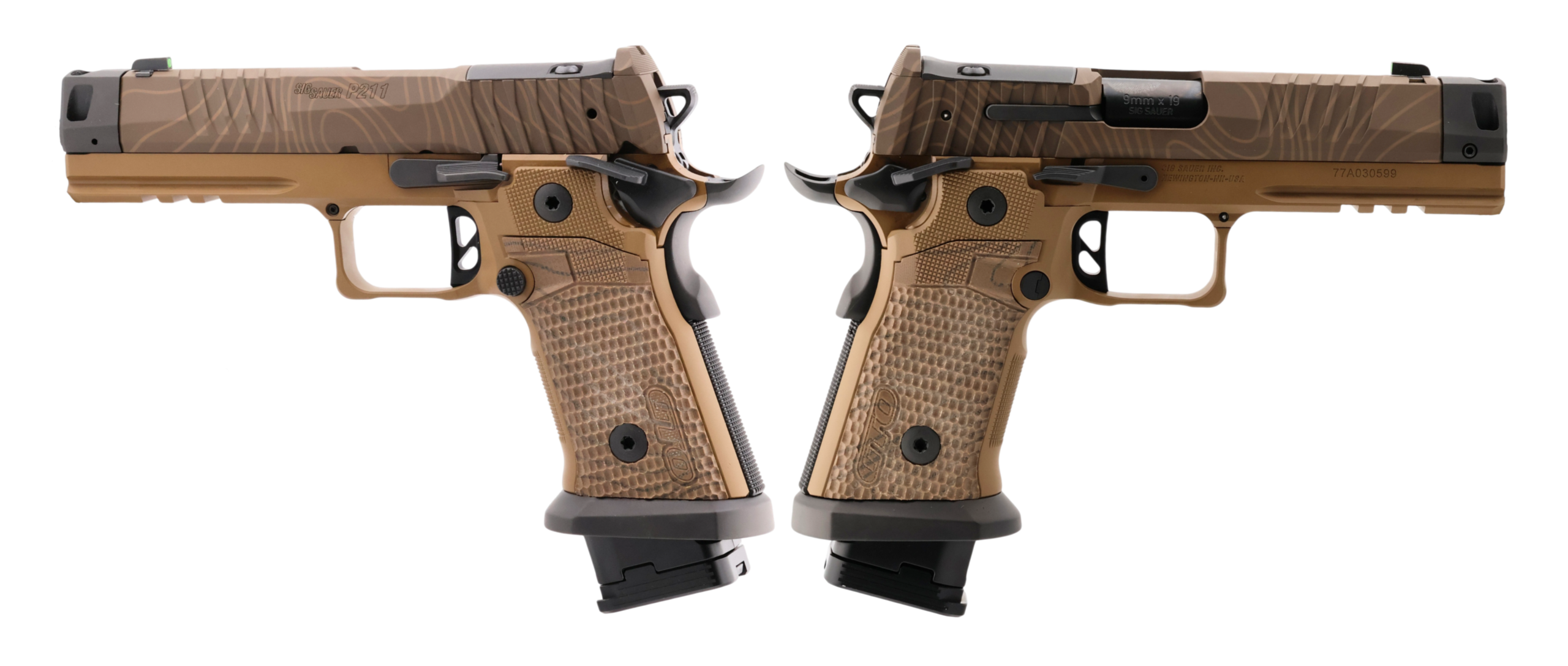 SIG SAUER P211 Combat Coyote Topo 9mm Pistol