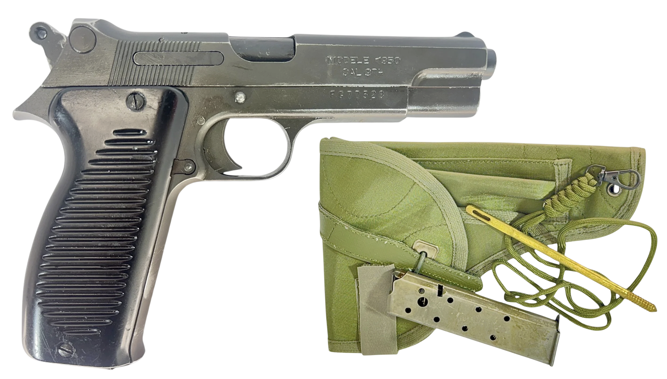 Navy Arms MAC 50 Surplus 9mm Pistol with Accessories