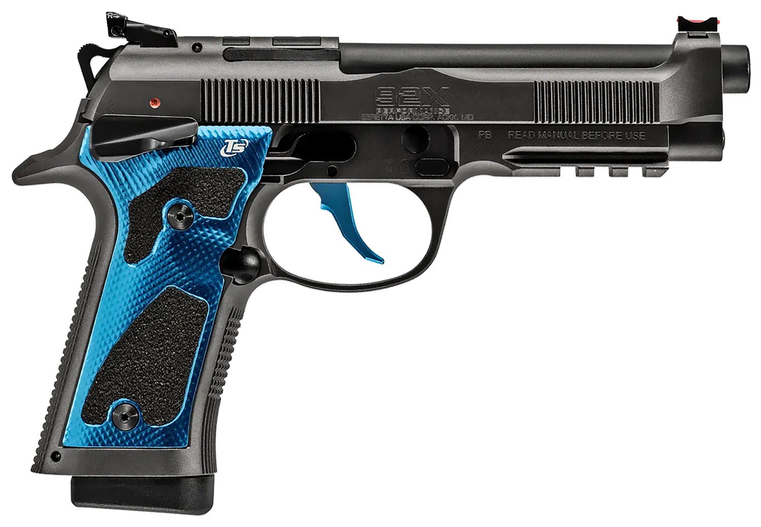 Beretta 92XI Performance 9mm Pistol with Blued Finish