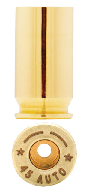 Starline Brass 45AEUP100 Unprimed Cases  45 ACP Handgun Brass 100 Per Bag