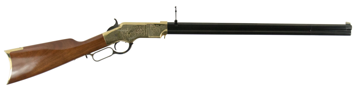 Taylors & Company 1860 Brass Engraved Lever Action .44-40 Win Rifle