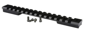 Warne 7677M Mountain Tech Tactical Rail Black Anodized Aluminum Winchester Model 70 WSM Short Action, 0 MOA