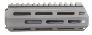 Q LLC 6HBMLOKHGKIT Handguard  M-LOK Aluminum Gray Q LLC Honey Badger 6"