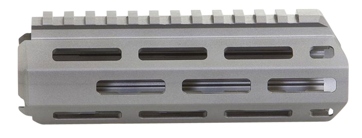 Q LLC 6HBMLOKHGKIT Handguard M-LOK Aluminum Gray Q LLC Honey Badger 6"