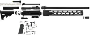 TacFire SSRK45ACPLPK AR Build Kit  Sports South Exclusive 45 ACP AR-Platform Black Nitride