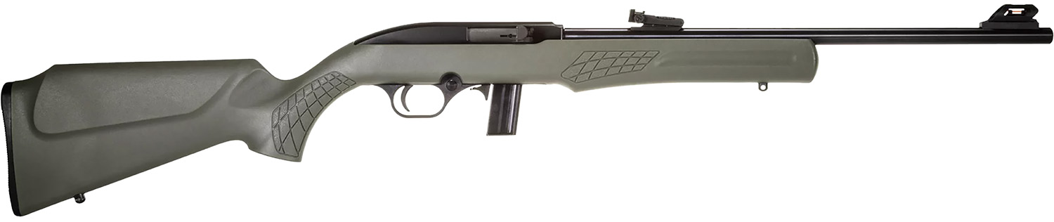 Rossi RS22 Semi-Auto .22 LR Rifle with OD Green Stock