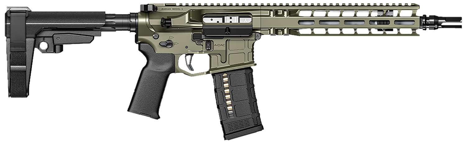Radian Weapons Model 1 Pistol .223 Wylde 10.5" OD Green