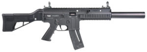 Mauser Rimfire 4150018 M-15 SD Full Size 22 LR 22+1 16.50" Black Black Steel Receiver Side Folding w/Adj Cheekrest Black Synthetic Stock Right Hand