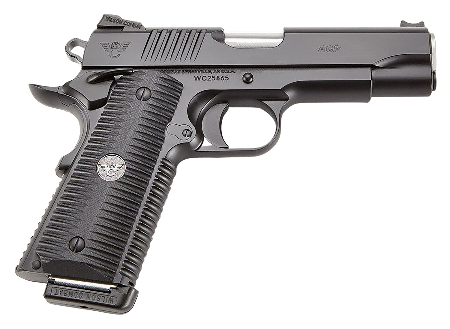 Wilson Combat ACP Full-Size .45 ACP Pistol with Black Armor-Tuff Finish