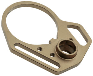 Strike Industries AR QD End Plate & Castle Nut - FDE
