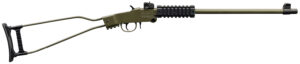 Chiappa Little Badger .22 LR Single Shot Rifle, OD Green