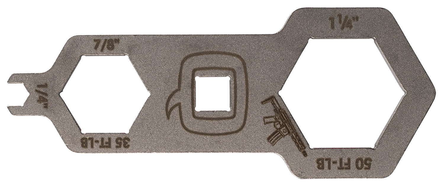 Q LLC TOOLMULTIHB Honey Badger Multi-Tool Silver Stainless Steel