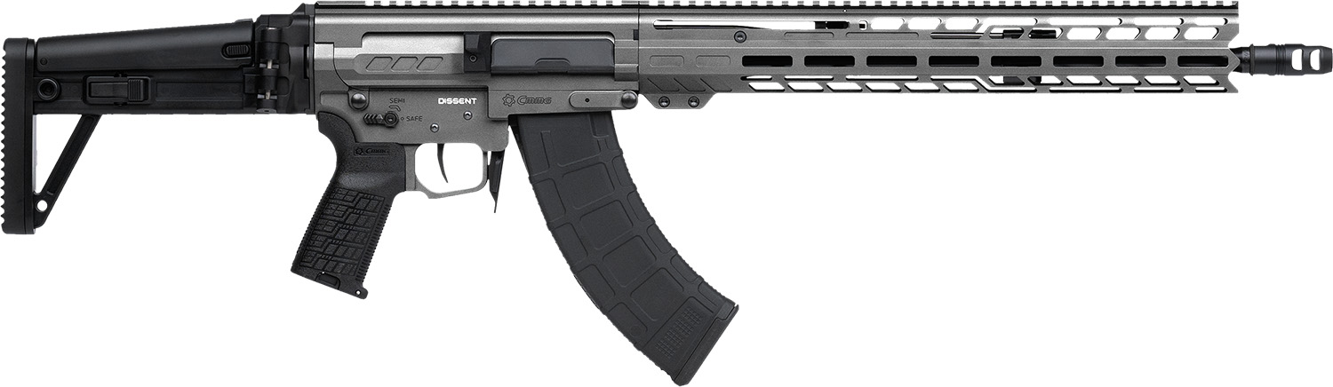 CMMG DISSENT MK47 7.62x39mm AK Rifle - Tungsten