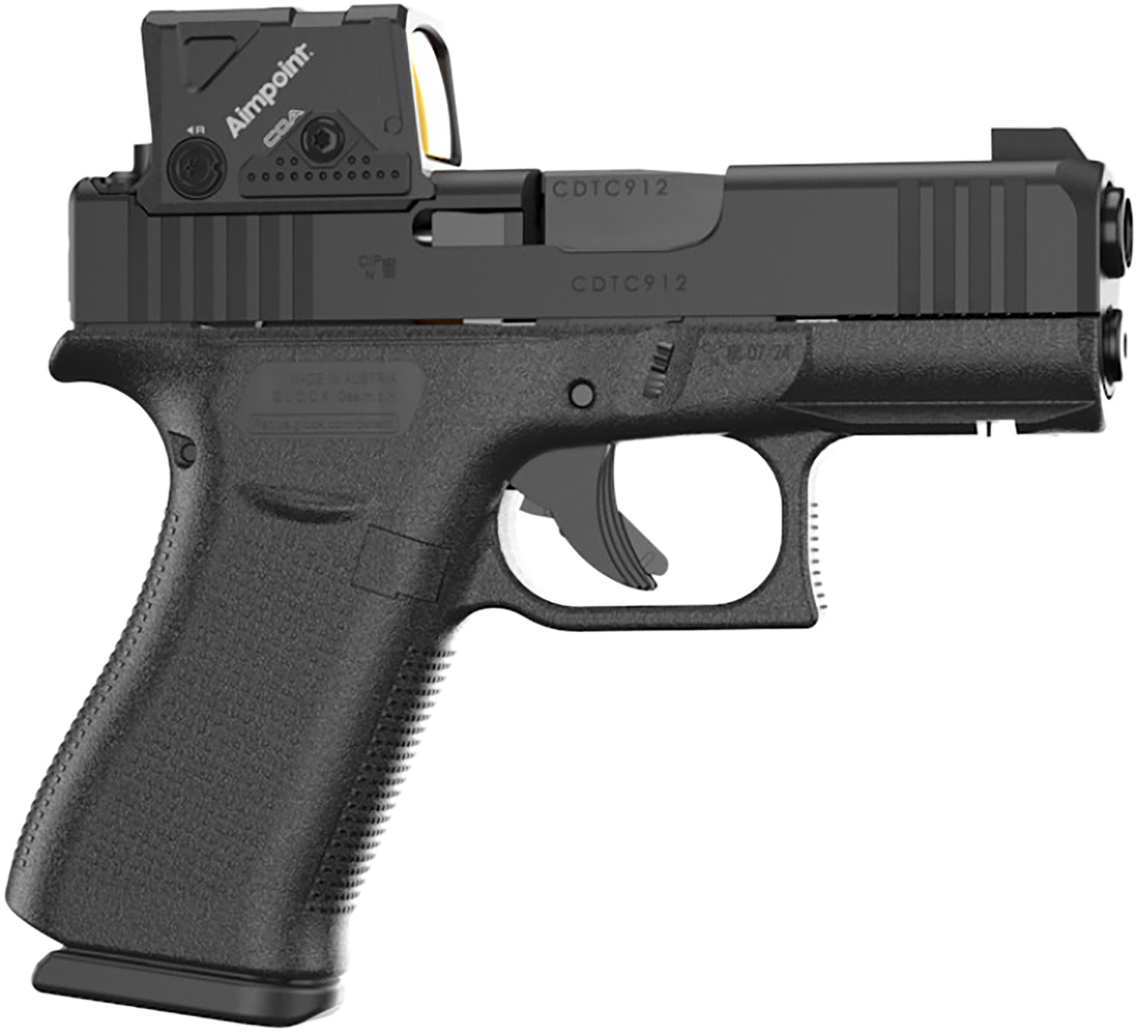 GLK PX4350B01FRMOS8A4 G43X 9MM FR 10R AIMPNT