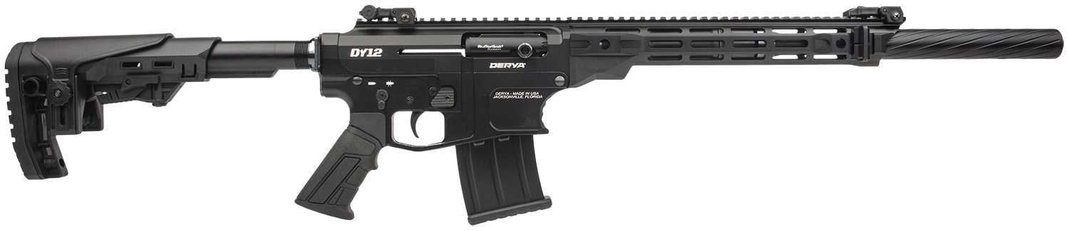 Derya DY12 12 Gauge Semi-Auto Shotgun with 18" Barrel