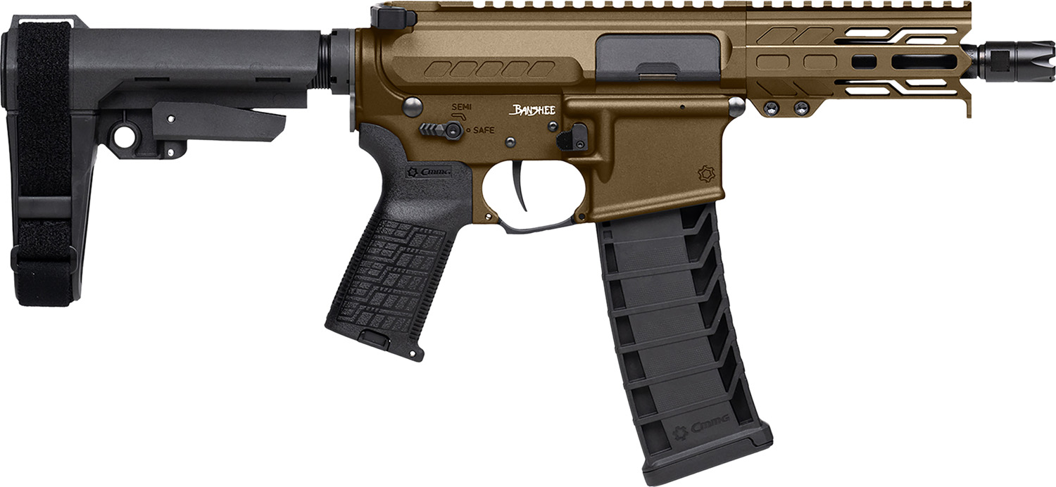 CMMG Banshee MK4 9mm Semi-Auto Rifle, Midnight Bronze