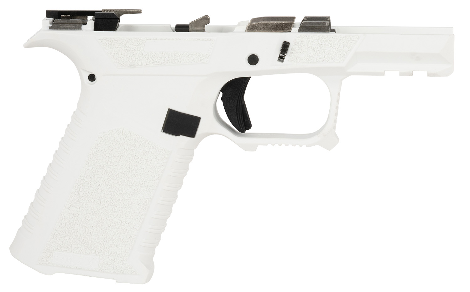 Sct Manufacturing 0226020000IF  Full Frame White 9mm Luger Polymer Frame
