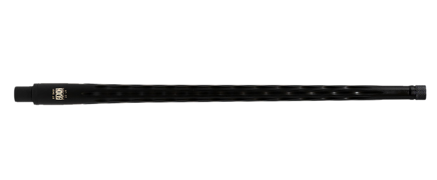 Faxon Firearms 12B216N16LMQT 22LR 16" Flame Fluted Stainless Steel Barrel Fits 10/22
