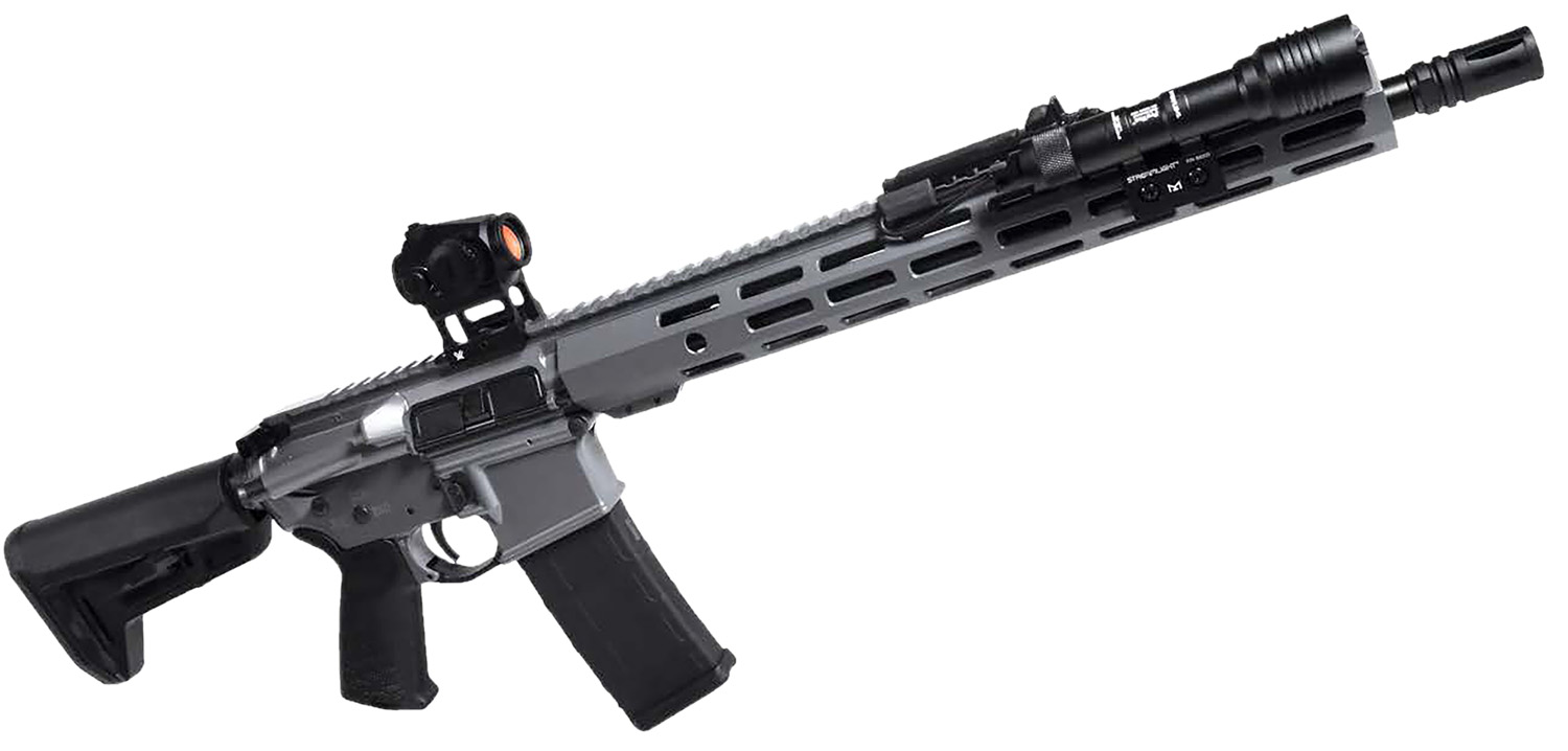 Shark Coast Tactical Grey Night AR 5.56 Rifle Bundle