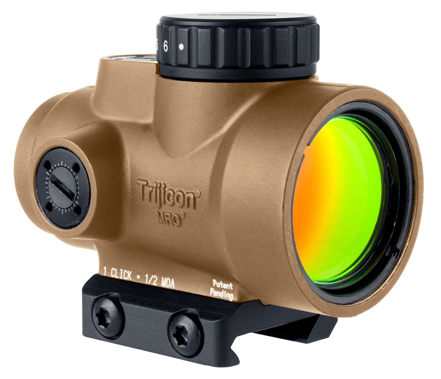 Trijicon MRO SD 1x25mm Red Dot Sight - Coyote Tan