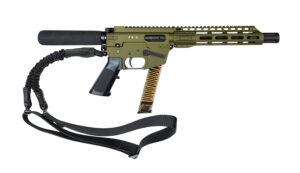 Freedom Ordnance FX9 9mm 10" AR Pistol, OD Green