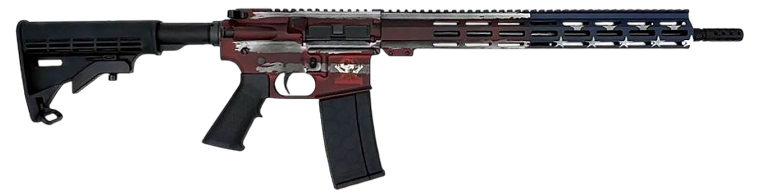 Great Lakes GLFA .223 Wylde Battleworn Flag Rifle