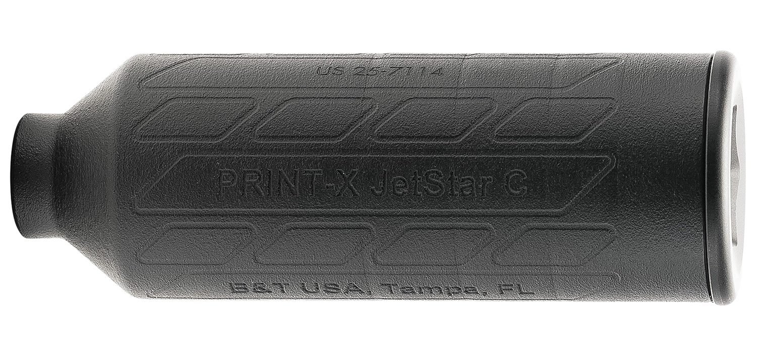 B&T Firearms SD-124123-US-JET DT Jet Mini Wipe Suppressor 9mm Black 13.5x1 LH