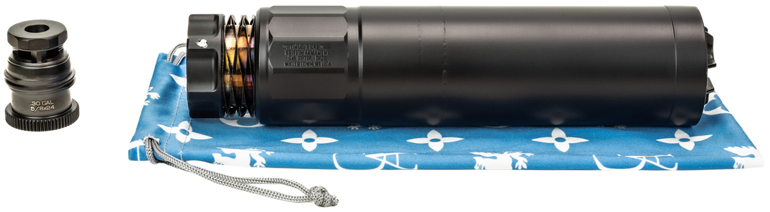 Griffin Armament Optimus 7 Dual-Lok Suppressor - 30 Cal