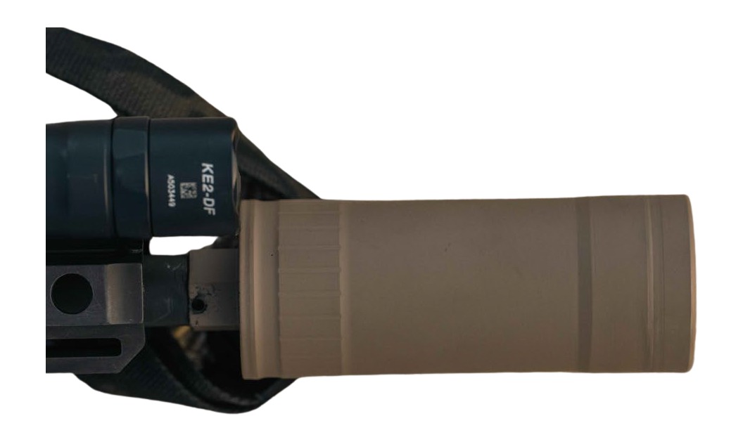 Kgm CORE-556 223/5.56 Suppressor FDE Stainless Steel