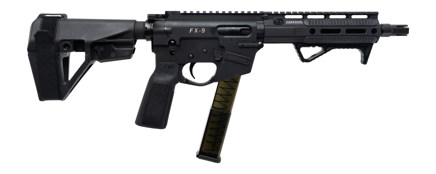 Freedom Ordnance FX9P Elite 9mm AR Pistol 8" Barrel