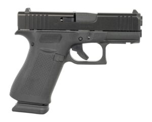 Glock PX4350203FR G43X  9mm Luger 15+1 3.41" Black GMB Barrel, Black Steel Serrated w/Optic Slide, Black Polymer Frame w/Accessory Rail, Ambidextrous