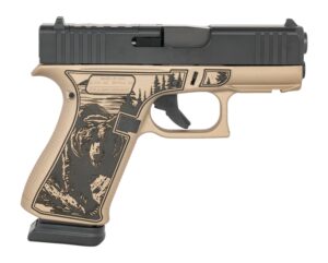 Glock G43X 9mm Pistol with 15+1 Capacity and Steel Slide
