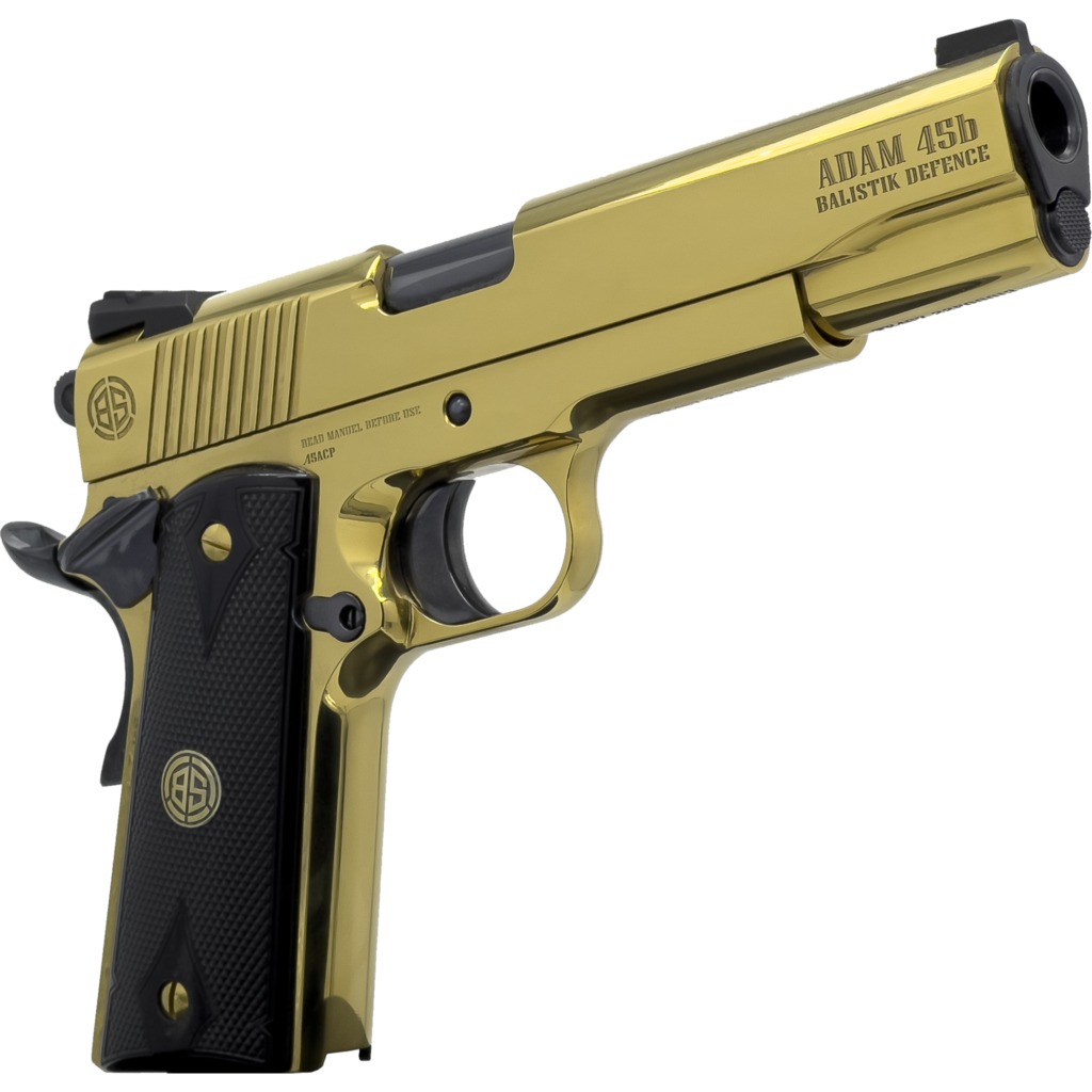 Dickinson Adam 1911 Golden .45 ACP Pistol, 5" Barrel